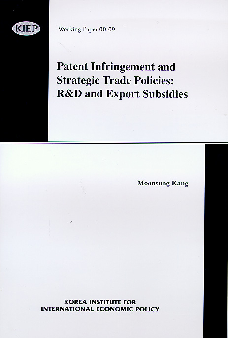 Patent Infringement and Strategic Trade Policies: R&D and Export Subsidies