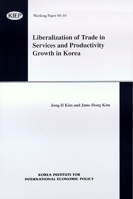 Liberalization of Trade in Services and Productivity Growth in Korea