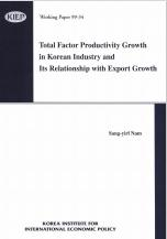 Total Factor Productivity Growth in Korean Industry and Its Relationship with Ex..