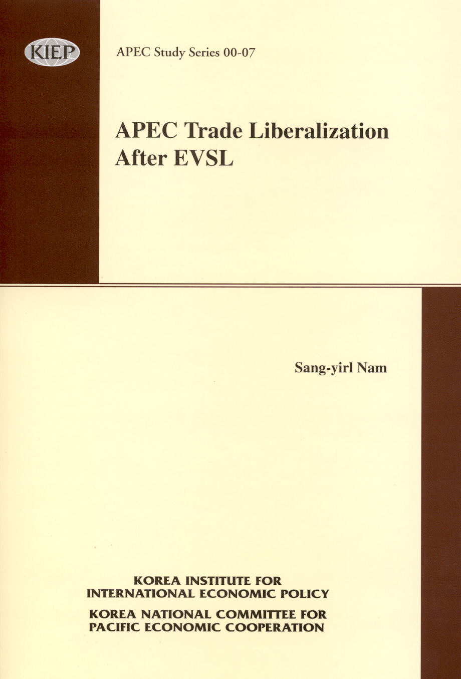 APEC Trade Liberalization After EVSL