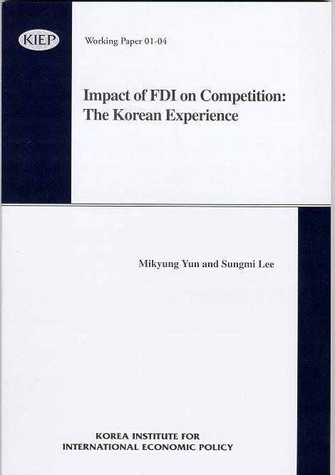 Impact of FDI on Competition: The Korean Experience