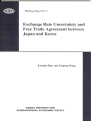 Exchange Rate Uncertainty and Free Trade Agreement between Japan and Korea